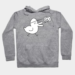 Duck Declares World Peace Hoodie